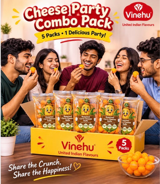 VINEHU Roasted Corn Cheese Balls